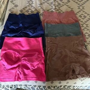 Bundle of workout shorts